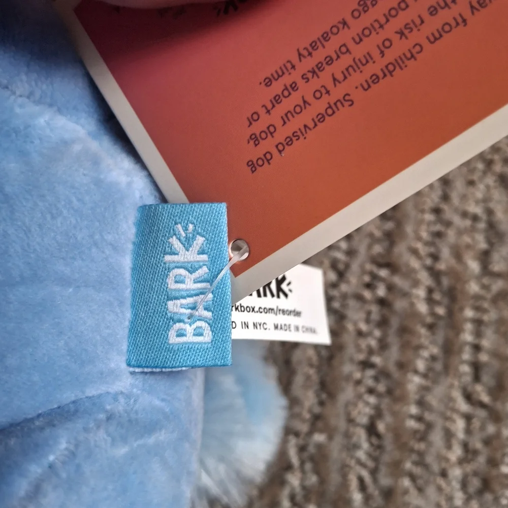 NWT Barkbox Plush Dog Toy 